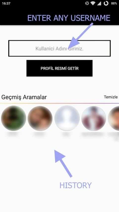 Insta profile magnification screenshot 3