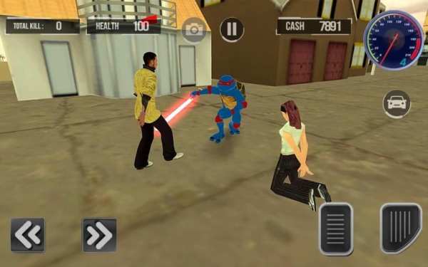 Ninja Shadow Turtle Warrior V2: Shadow Ninja Rises screenshot 2