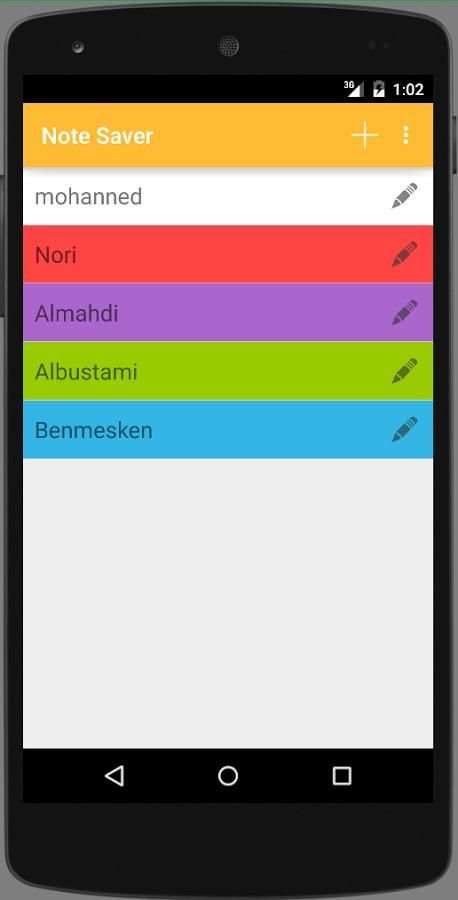 Note Saver 1 تصوير الشاشة