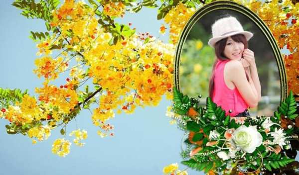 Flower Photo Frame 2 تصوير الشاشة
