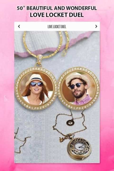 Love Locket Photo Frames 1 تصوير الشاشة