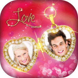 Love Locket Photo Frames أيقونة