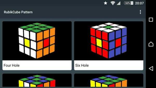 Cool Rubik's Cube Patterns скриншот 2