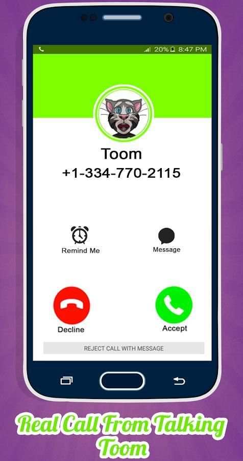Real Call From Talking Toom screenshot 6
