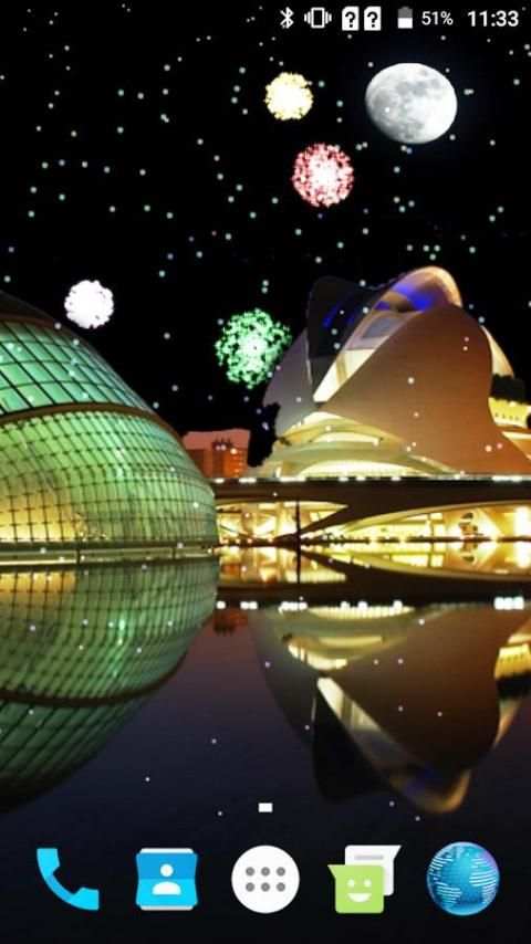 Fireworks Diwali Live Wallpaper 2017 - 2018 screenshot 3