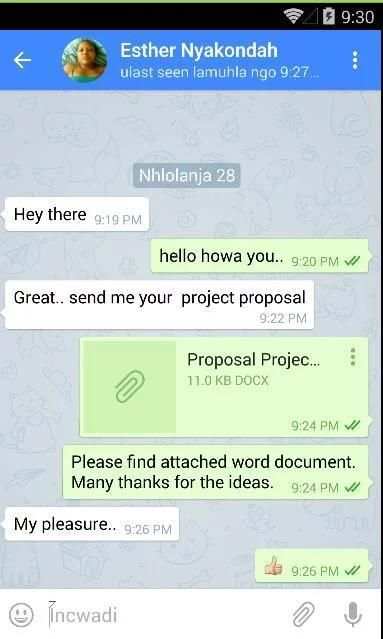 Ndeipi Messenger screenshot 5
