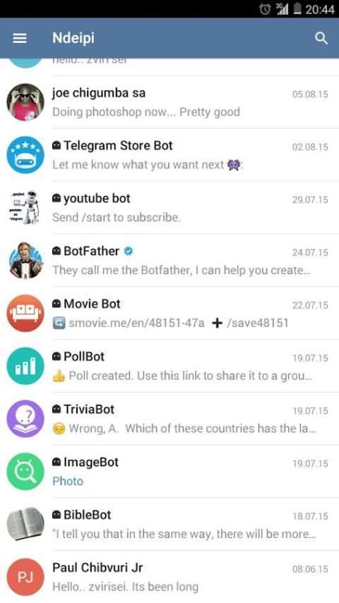 Ndeipi Messenger screenshot 10