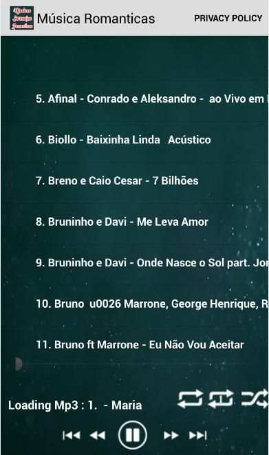 Melhores Músicas Românticas screenshot 4