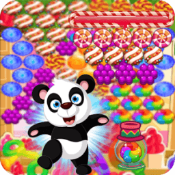 Panda Candy Pop Bubble أيقونة