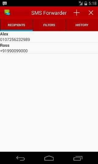 SMS Forwarder скриншот 4