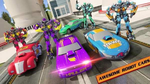 Flying Car War Robot Transformer screenshot 5
