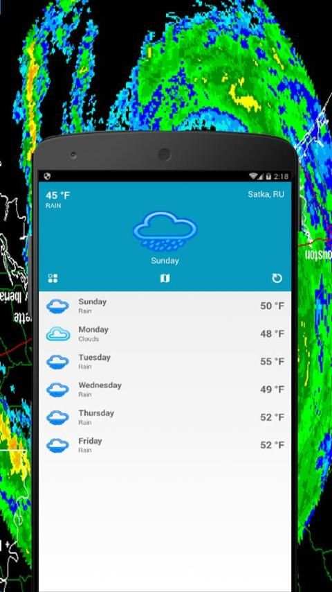 free Weather Forecast live 24/24 screenshot 2