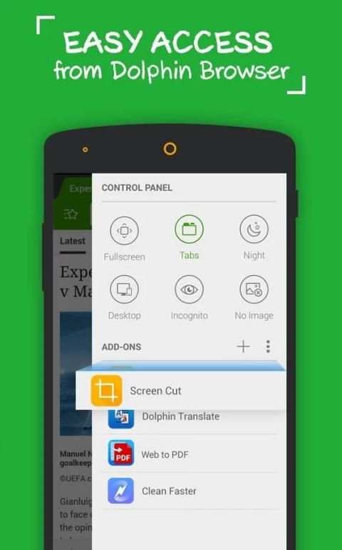 Screen Cut – Capture & Share скриншот 1
