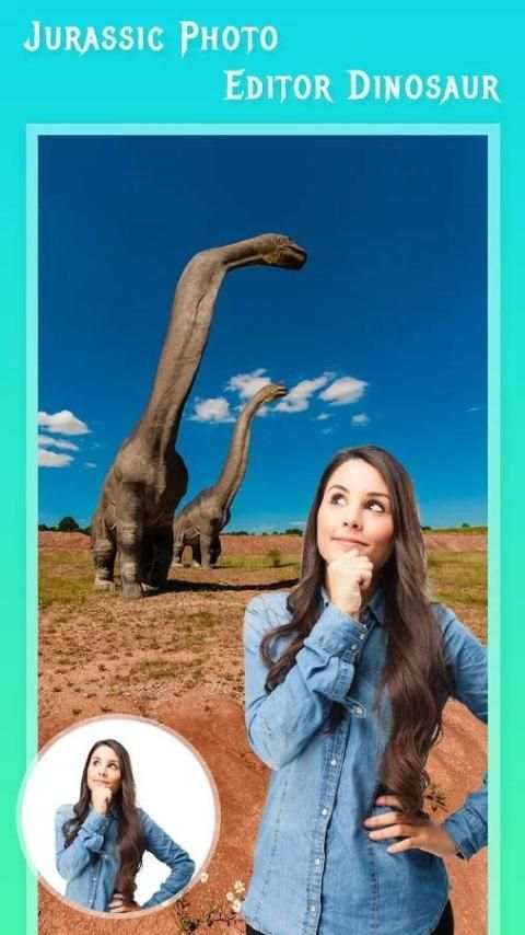 Jurassic Photo Editor Dinosaur 3 تصوير الشاشة