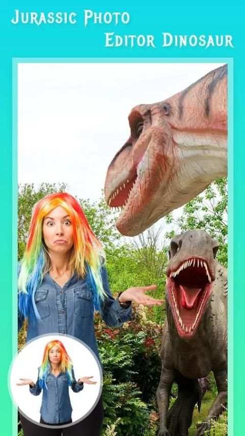 Jurassic Photo Editor Dinosaur 4 تصوير الشاشة