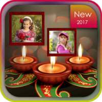 Diwali Dual Photo Frame on 9Apps