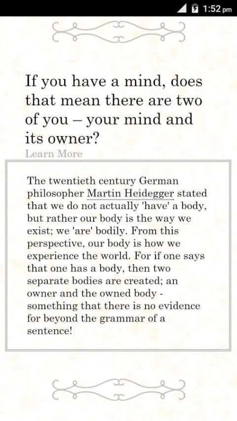 Philosophy Riddles 4 تصوير الشاشة