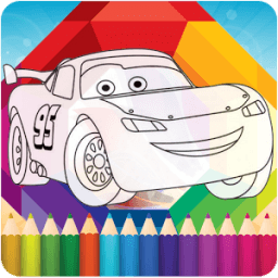 How To Color Mcqueen Cars Game أيقونة