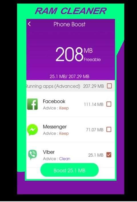 16 GB Clean Booster Fhone screenshot 1