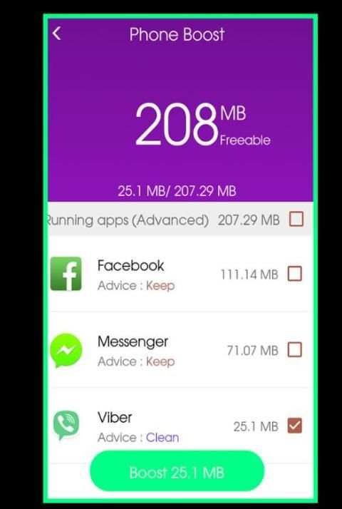 16 GB Clean Booster Fhone screenshot 5