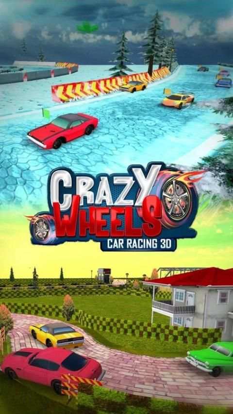Crazy Wheels Car Racing 3D - Fast Racing Games screenshot 13