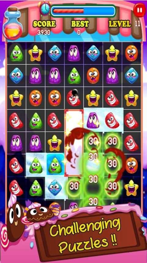 Candy Cookie Jam Smash screenshot 3