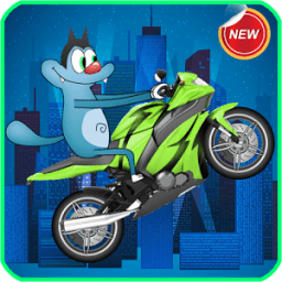 Oggy Moto Bike Speed And Fast Drive иконка