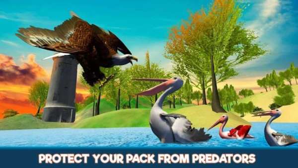 Pelican Bird Simulator 3D screenshot 2