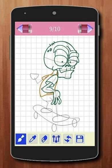 Learn to Draw Graffiti Characters скриншот 2