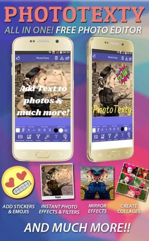 PhotoTexty: Add Text to photos 5 تصوير الشاشة