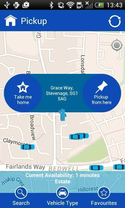 Stevenage Taxis 4 تصوير الشاشة