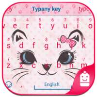 Kitty Face Theme Keyboard on 9Apps
