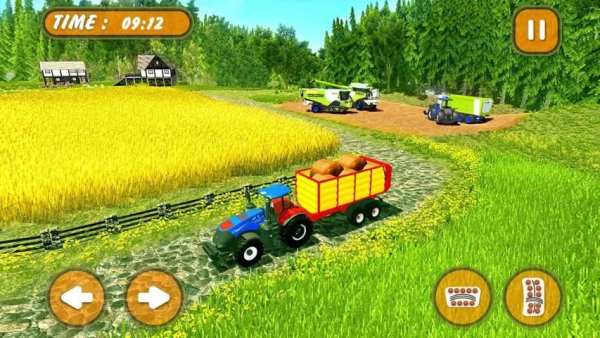 Grand Tractor Forage Farming Simulator 2018 3D screenshot 4