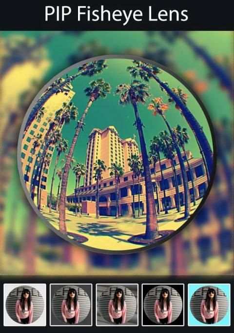 FishEye Lens Camera скриншот 2