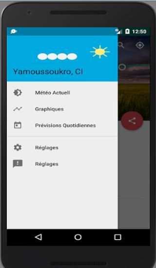 météo cote d'ivoire screenshot 1