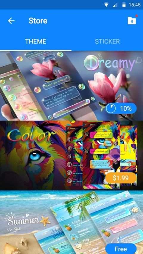 Cool SMS screenshot 2