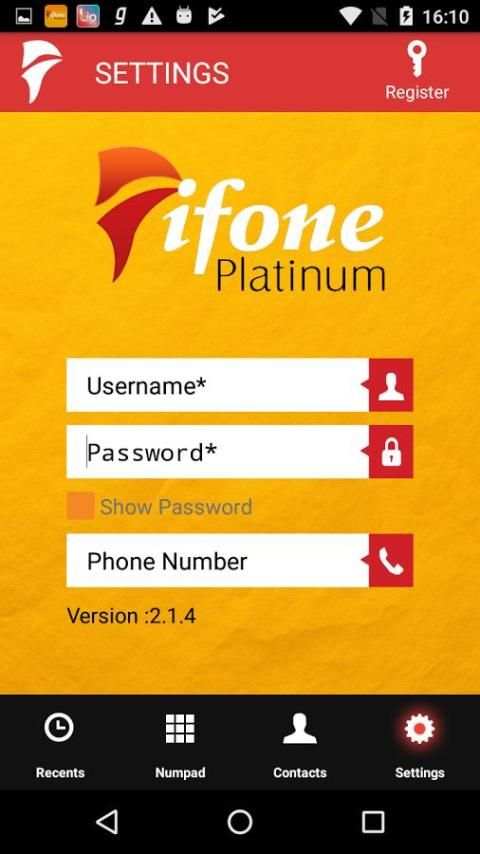 iFonePlatinum 2 تصوير الشاشة