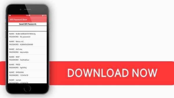 Show Wifi Password 2017 स्क्रीनशॉट 2