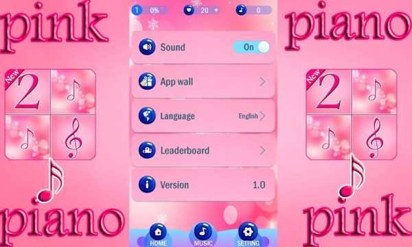 pink piano tiles screenshot 7