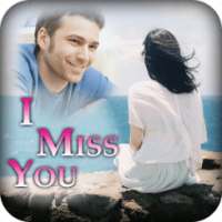 Miss You Photo Frame