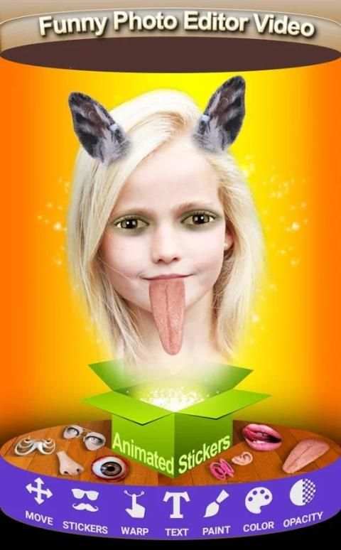 Funny Photo Editor Video screenshot 10