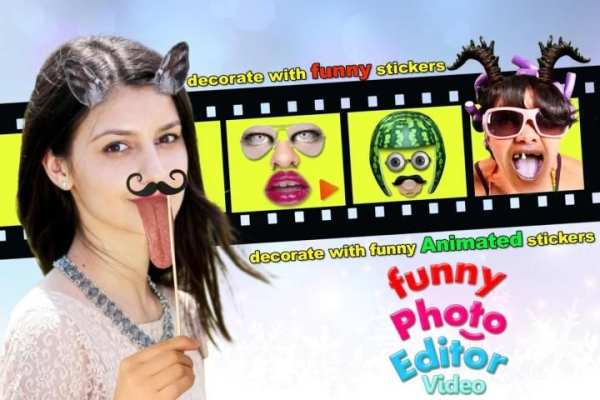 Funny Photo Editor Video screenshot 2