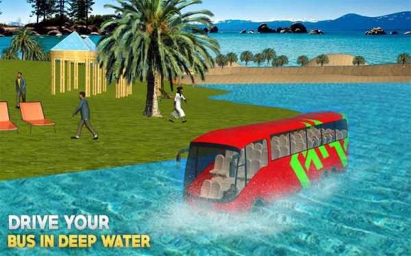 Water Surfer Floating Bus 3D screenshot 8