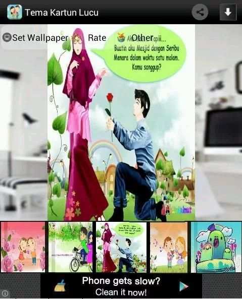Tema Kartun Lucu screenshot 3