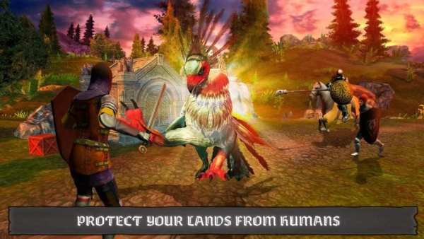 Hippogriff Bird Simulator 3D screenshot 3
