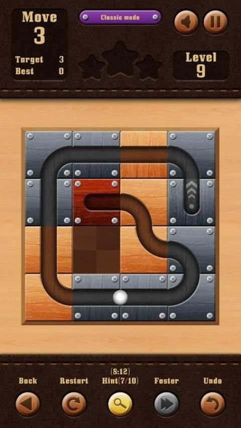 Roll That Ball - Slide Puzzle 1 تصوير الشاشة