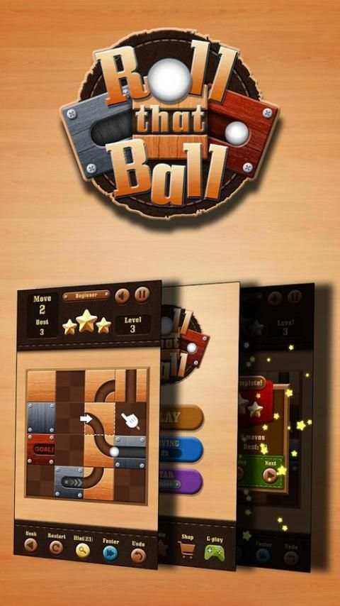 Roll That Ball - Slide Puzzle 6 تصوير الشاشة