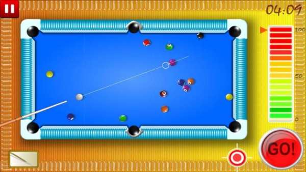 Snooker game screenshot 3