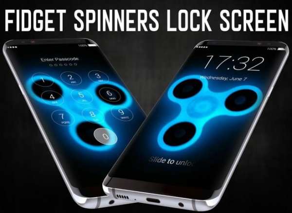 Fidget Spinners Lock Screen screenshot 8