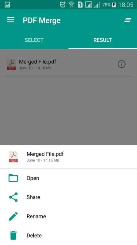 PDF Merge скриншот 1